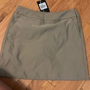 Brand new tan women’s golf skirt